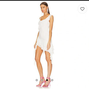 NBD x Revolve Dua Midi Dress In White NWT